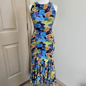 FUZZI Fruit Sleeveless Dress XS